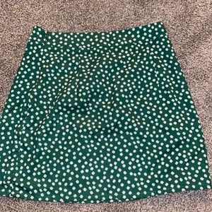Shein Flowered Print XS Skirt